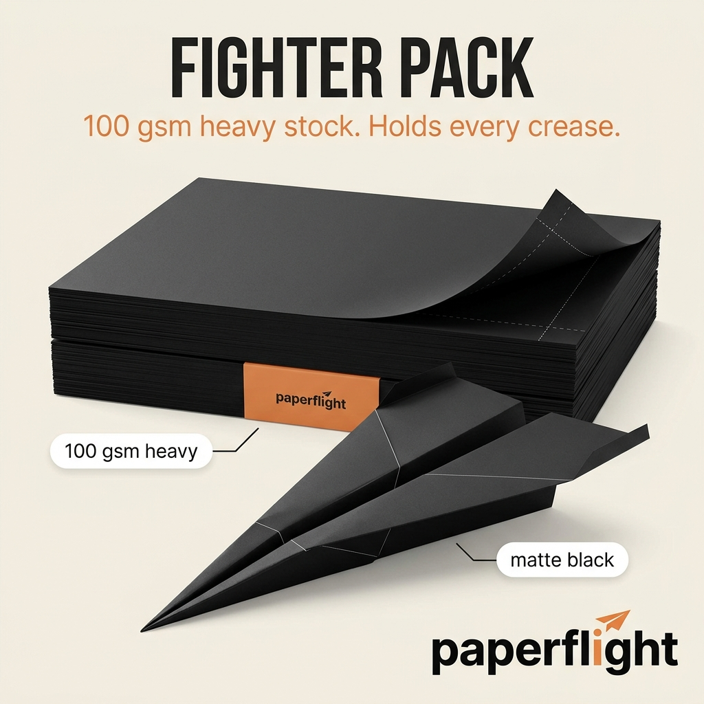100 PC Heavy Duty Black Paper
