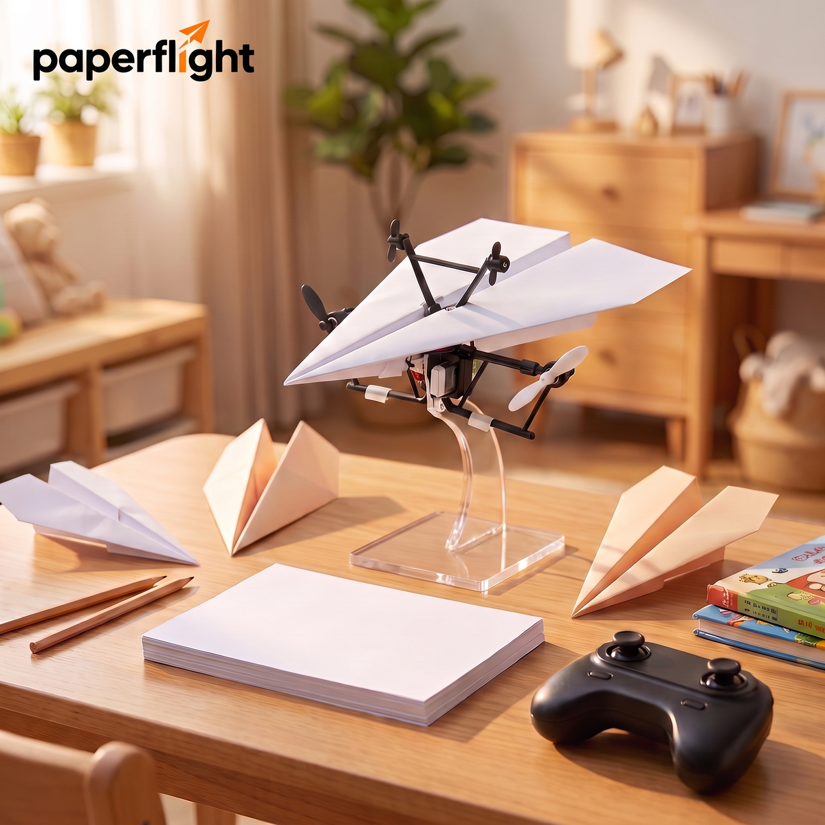 PaperFlight™ RC Paper Airplane Kit