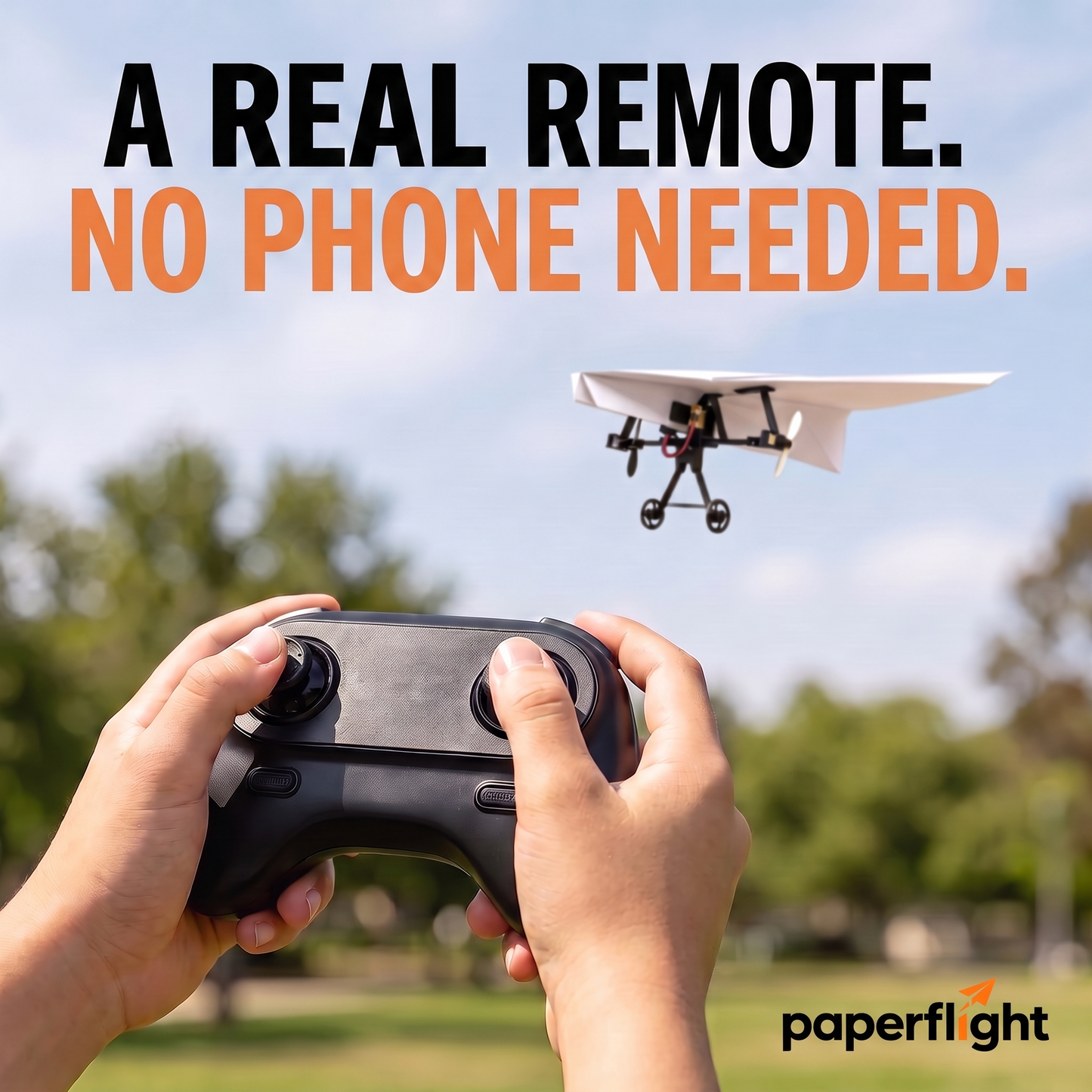 PaperFlight™ RC Paper Airplane Kit