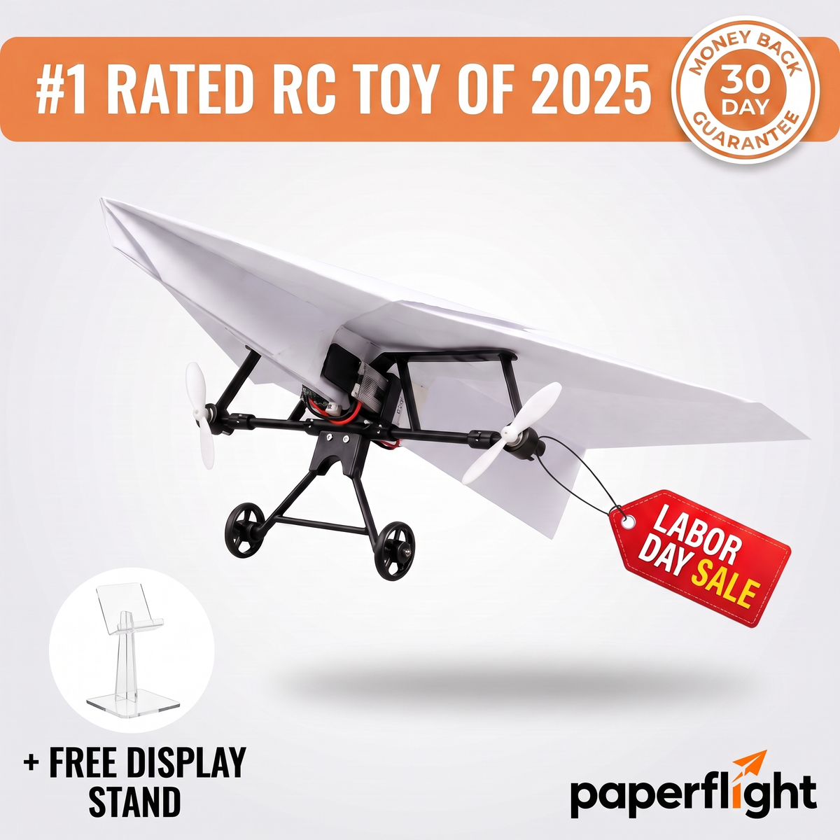 PaperFlight™ RC Paper Airplane Kit