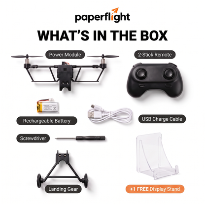 PaperFlight™ RC Paper Airplane Kit