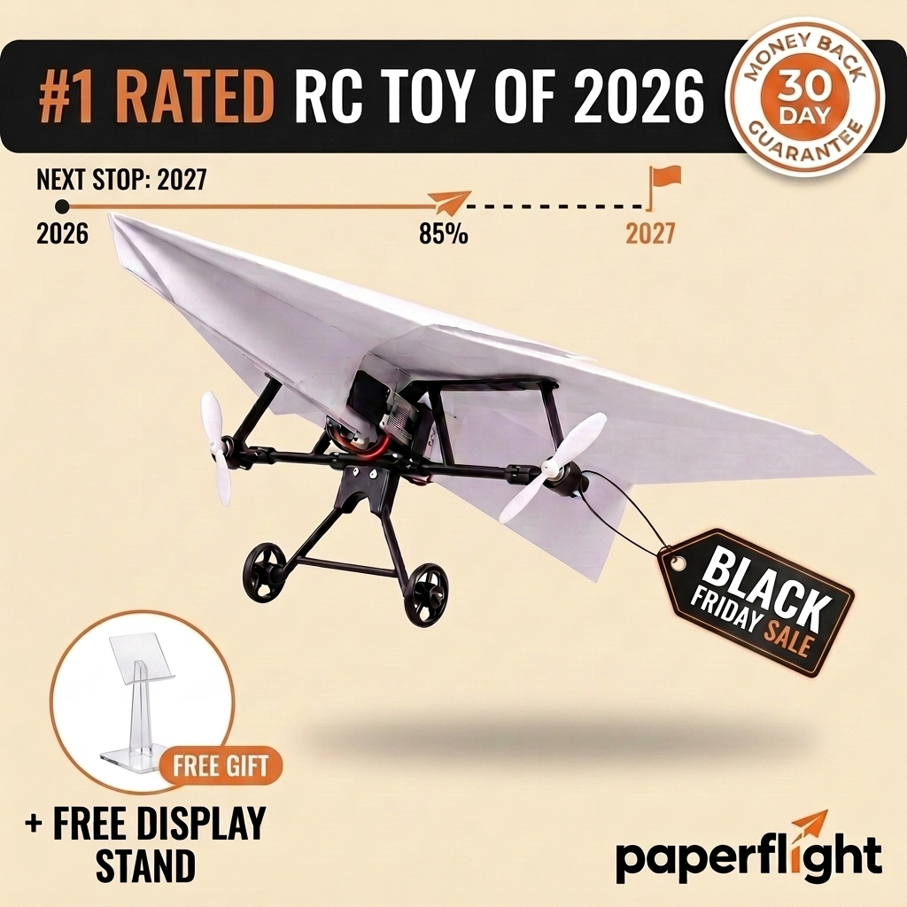 PaperFlight™ RC Paper Airplane Kit